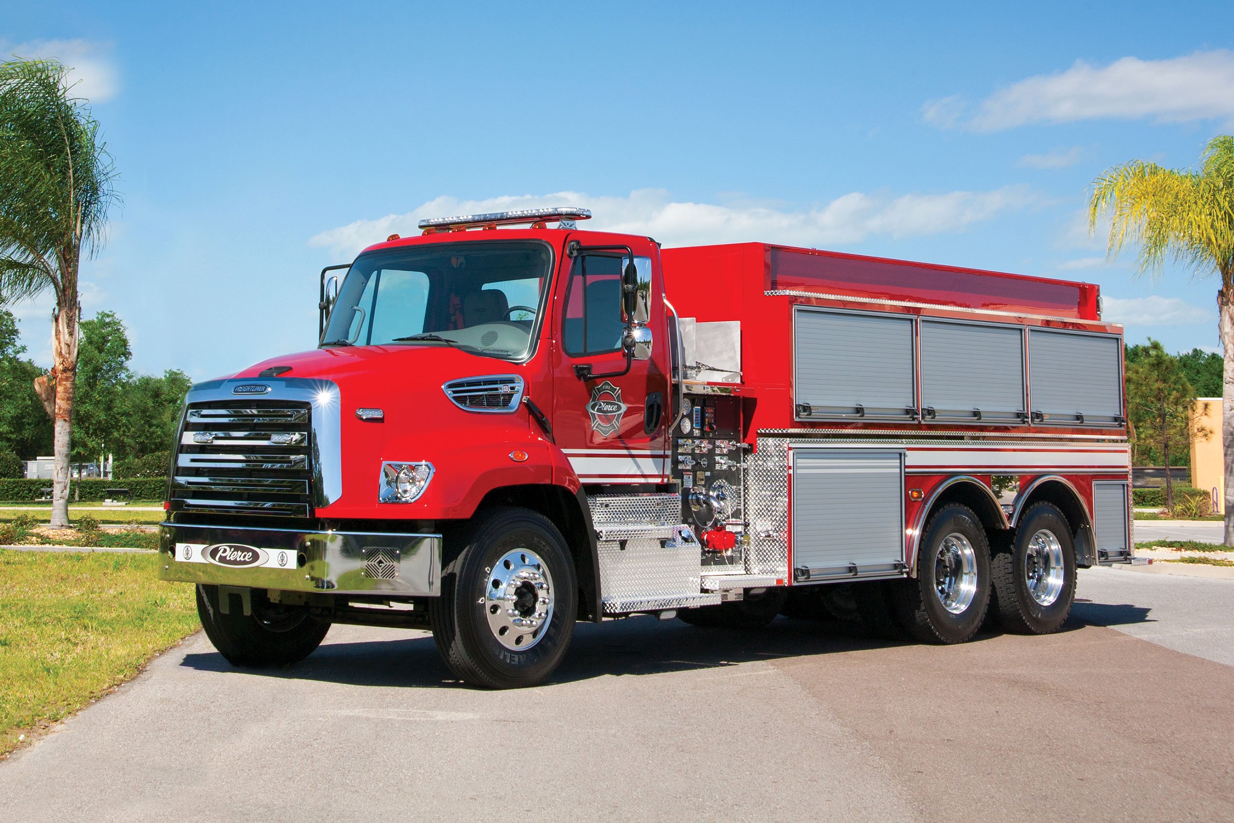 Commercial Fire Truck Pumper Chassis | Pierce Mfg