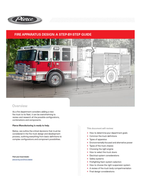 Fire Apparatus Design: A Step-By-Step Guide | Pierce Mfg