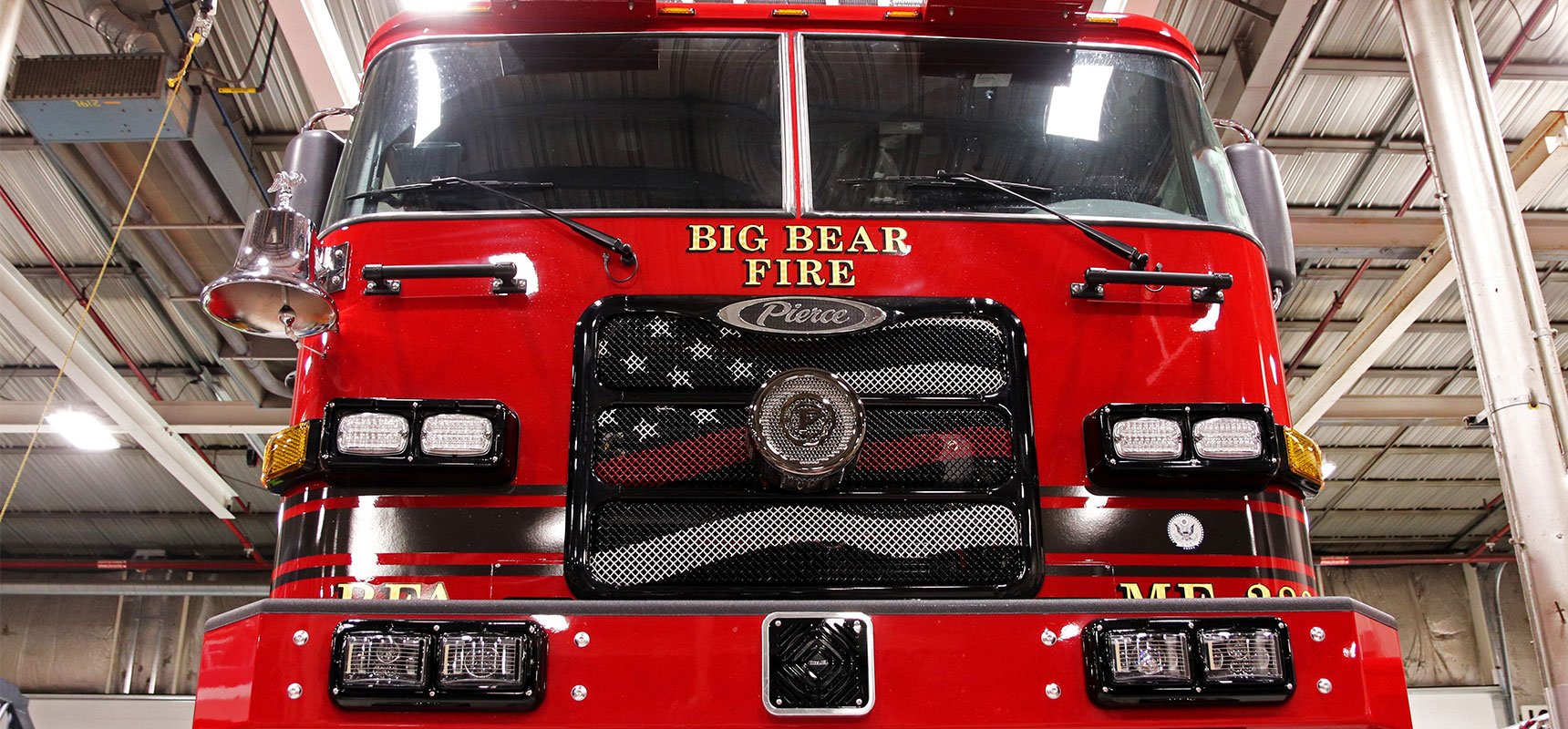 Big Bear, California Fire Department Orders Three Custom Pierce Fire