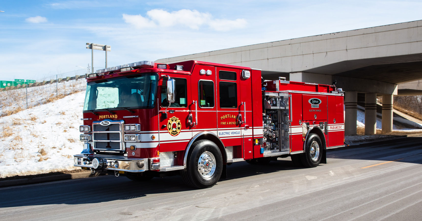 First Responder Safety and Climate Goals are Prioritized with the Purchase  of the City's Second Rosenbauer Electric Fire Engine