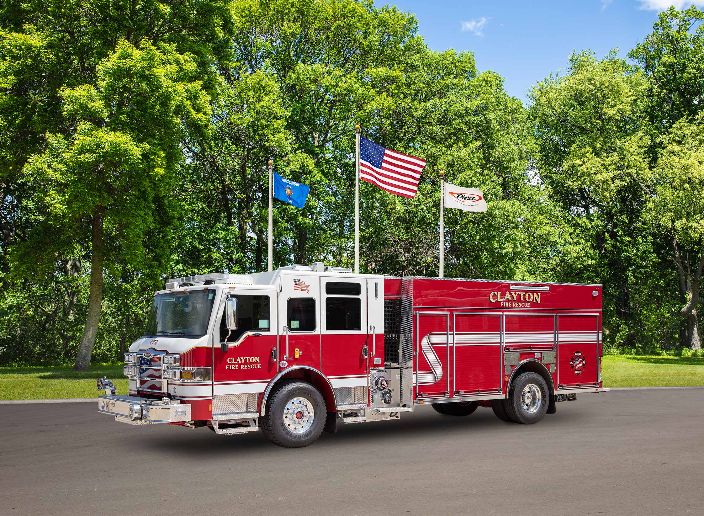 Clayton Fire Rescue - Pumper