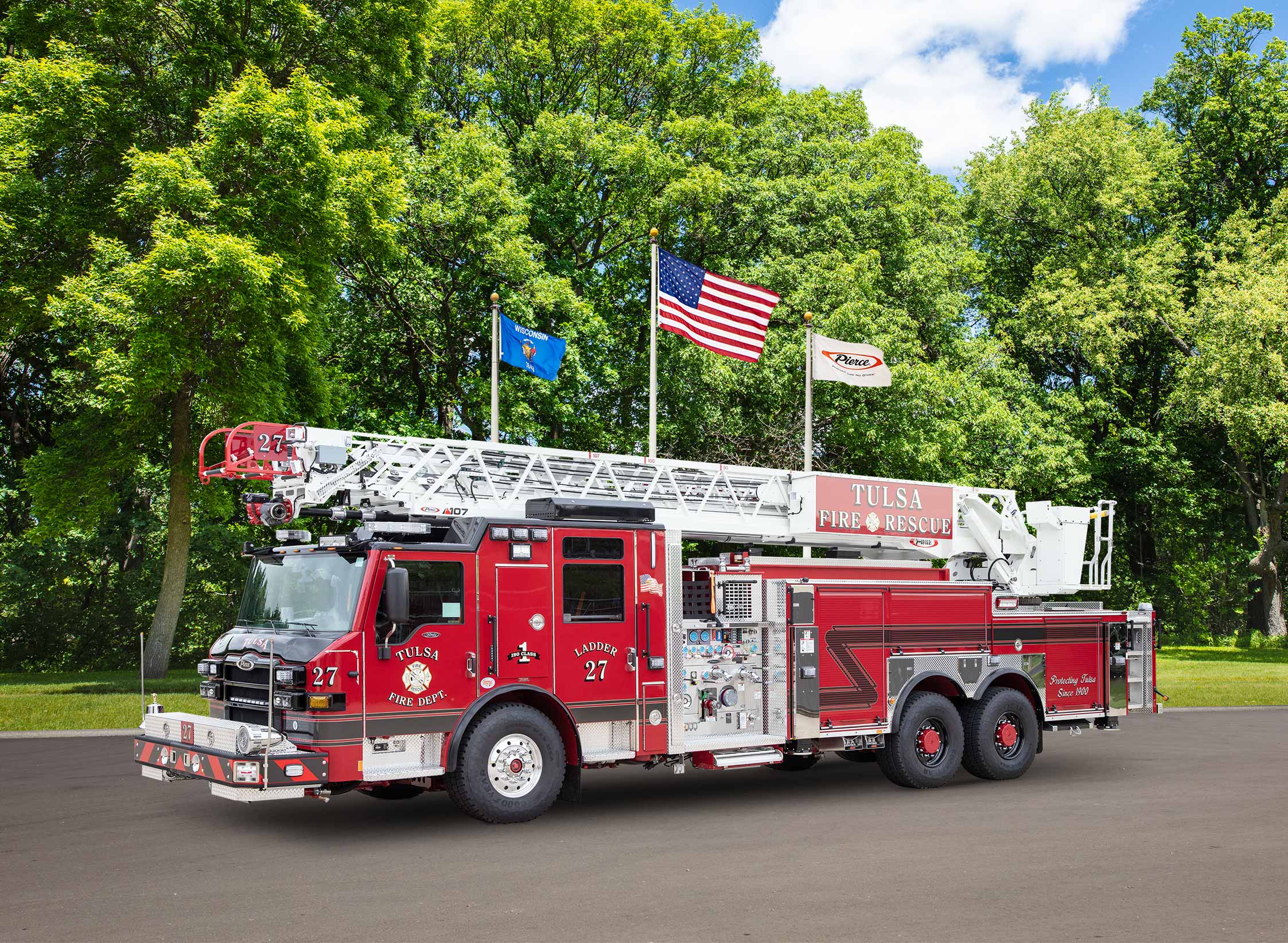 Tulsa Fire Department - Aerial