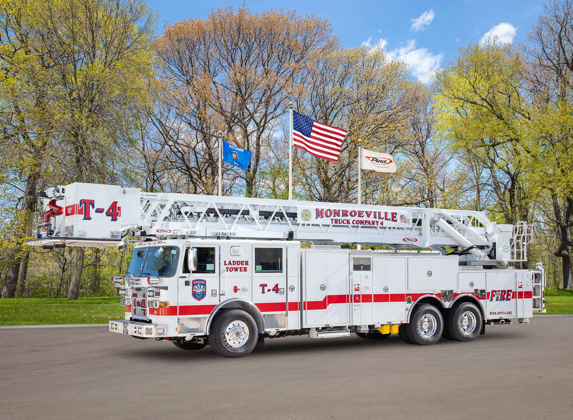 Monroeville Volunteer Fire Company No.4 - Aerial