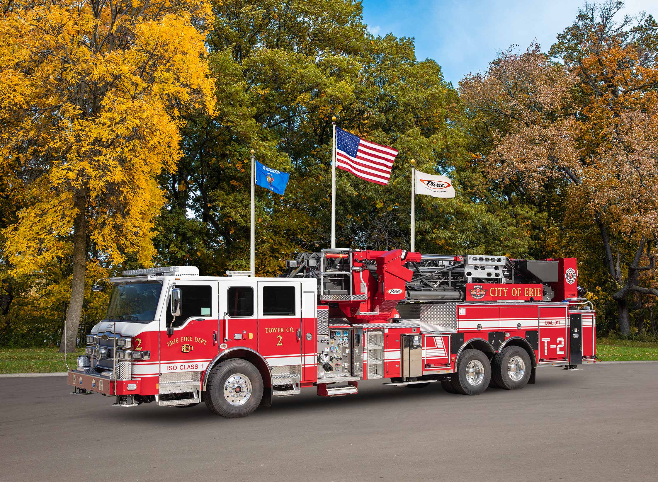 Erie Fire Department - Aerial