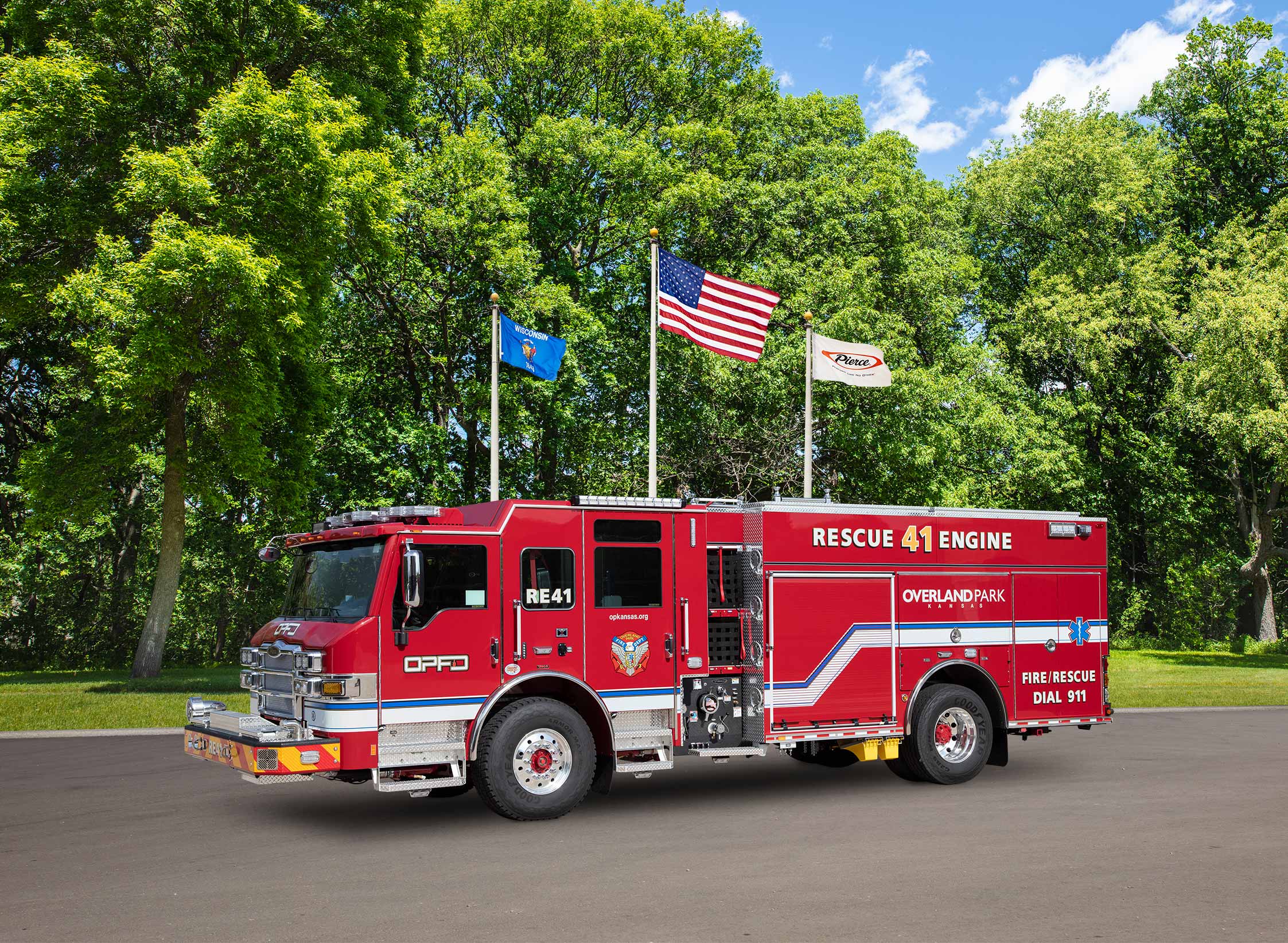 Overland Park Fire Department - Pumper