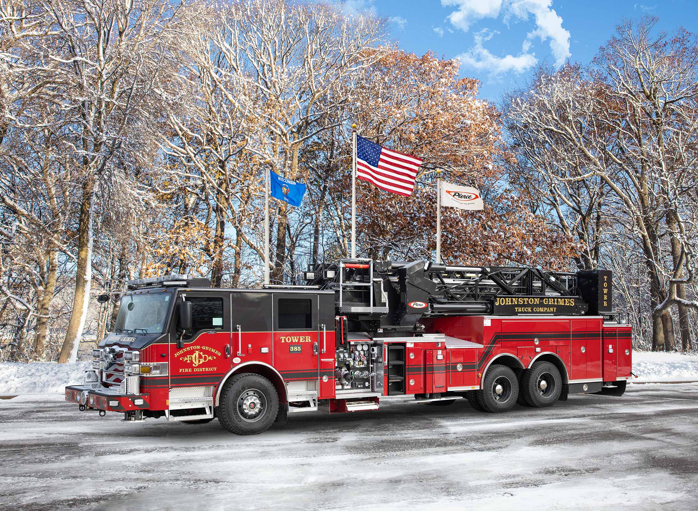 Johnston Grimes Metropolitan Fire District - Aerial