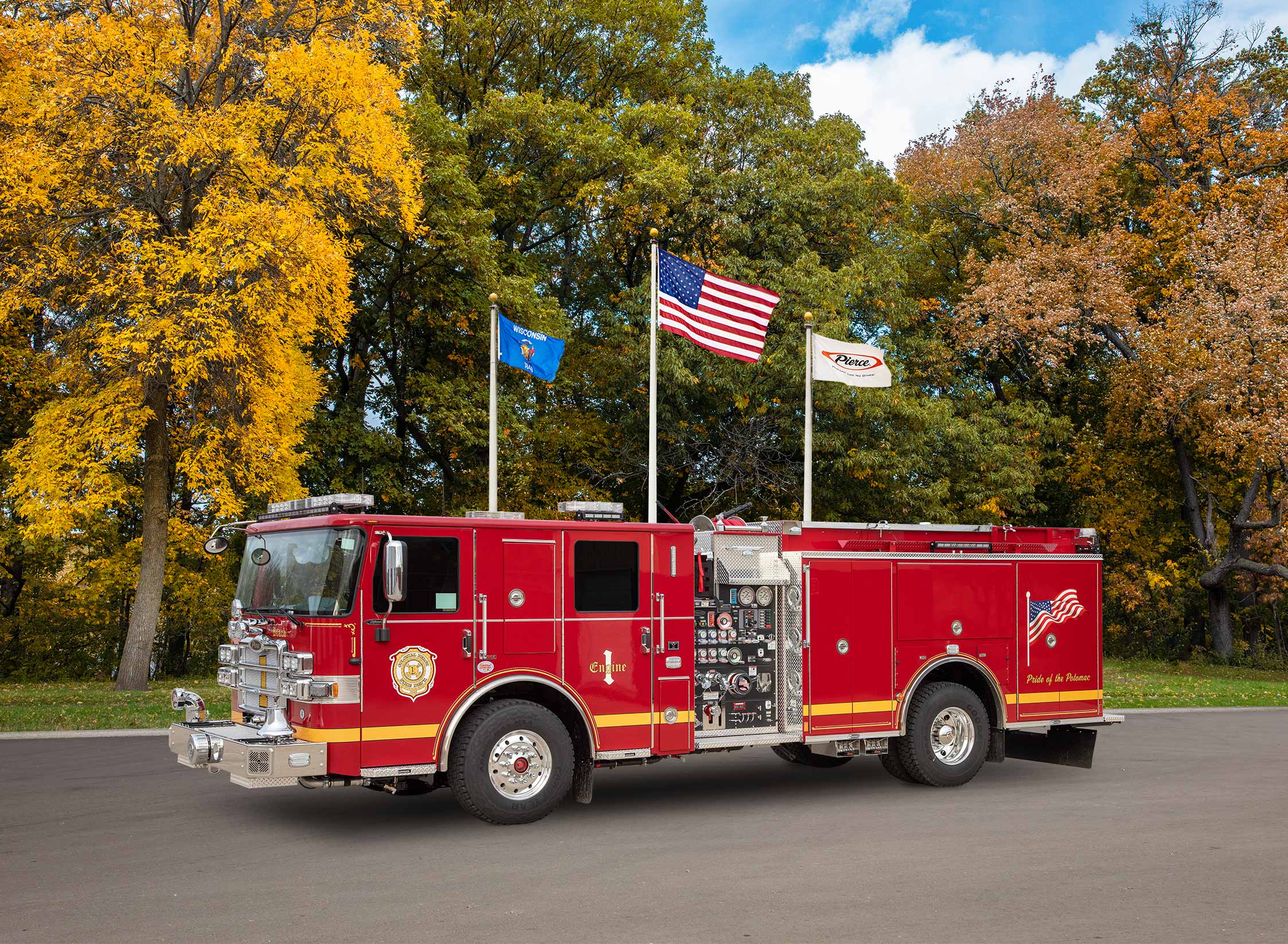 Colonial Beach Volunteer Fire Department - Pumper