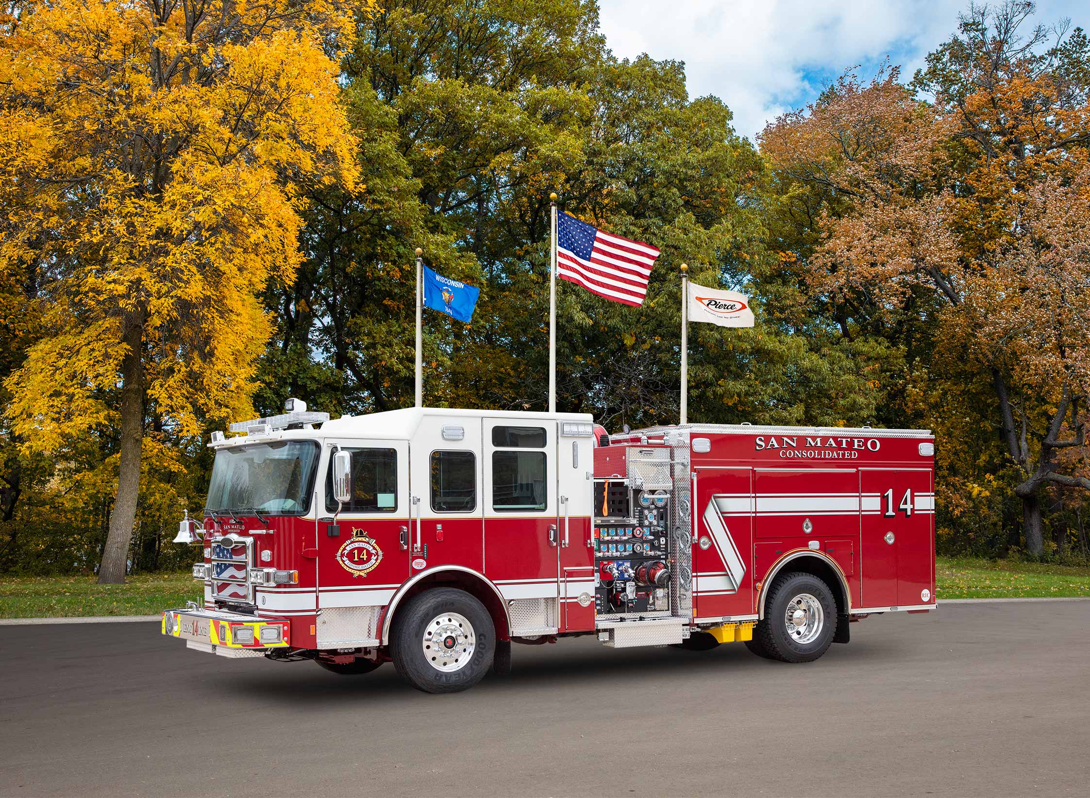 San Mateo Consolidated Fire Department - Pumper