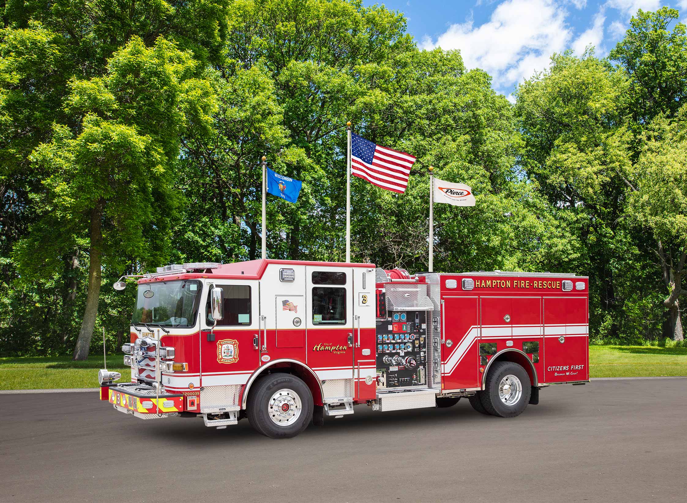 Hampton Division of Fire & Rescue - Pumper