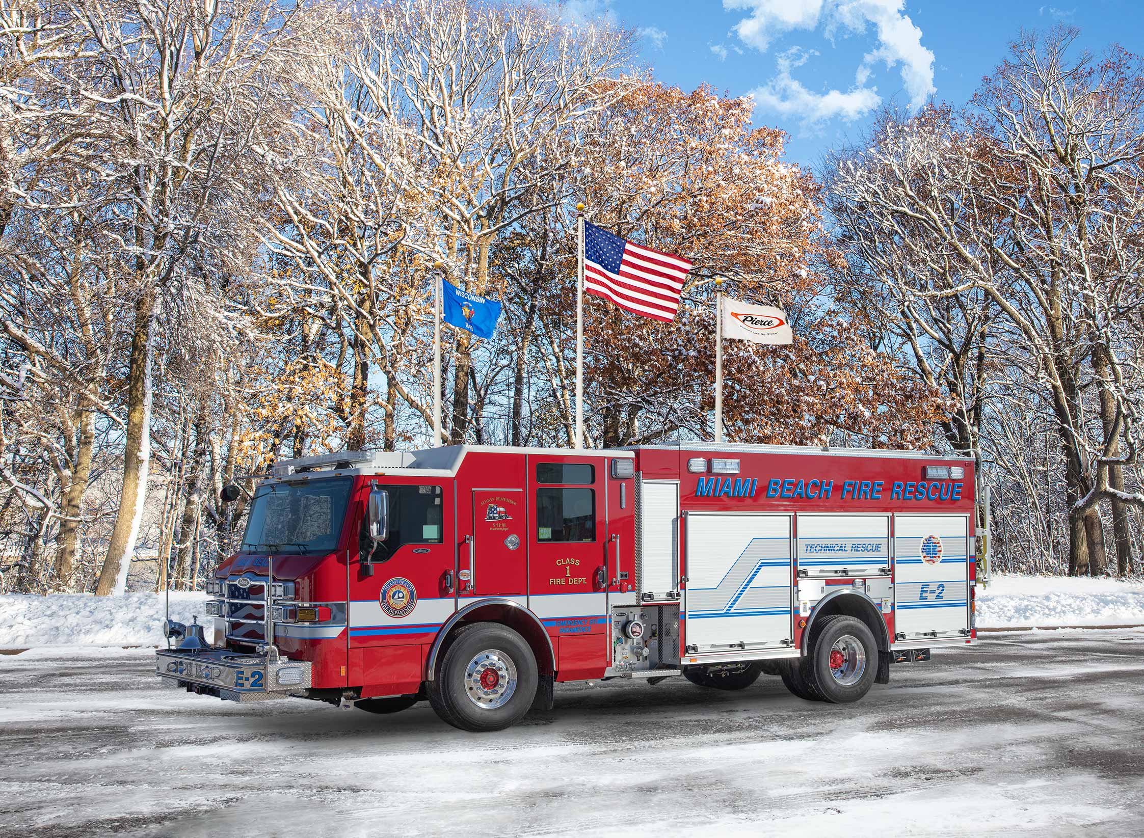 Miami Beach Fire Department - Pumper