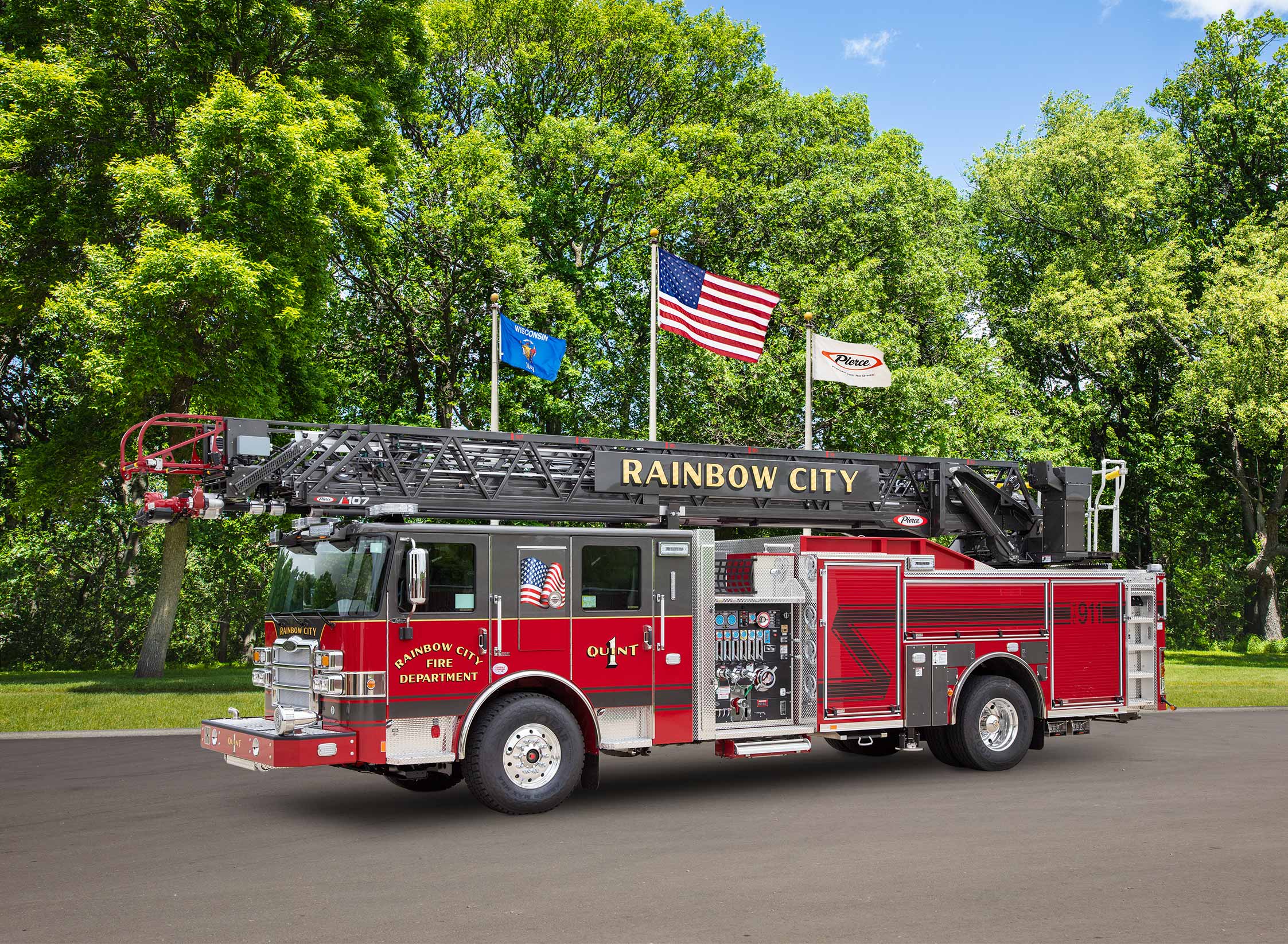 Rainbow City Fire Department - Aerial