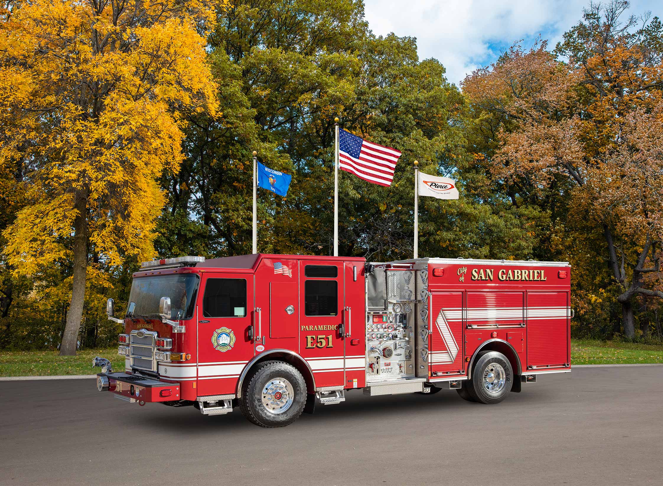 San Gabriel Fire Department - Pumper