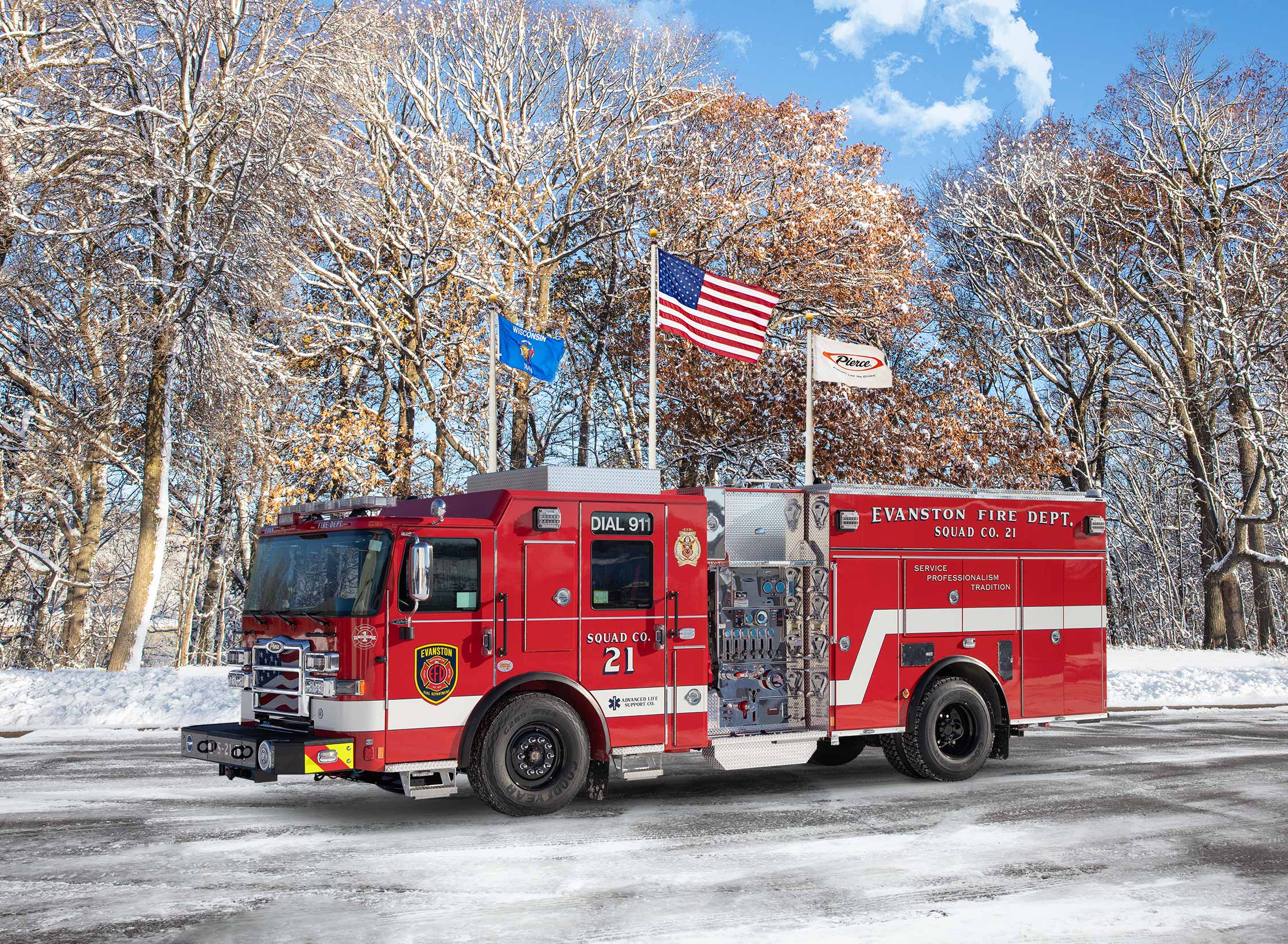 Evanston Fire Department - Pumper