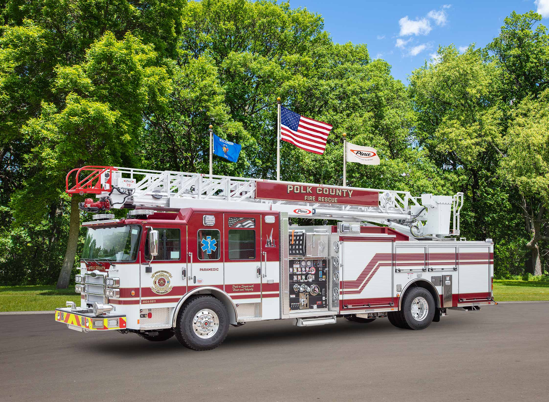 Polk County Fire Rescue - Aerial