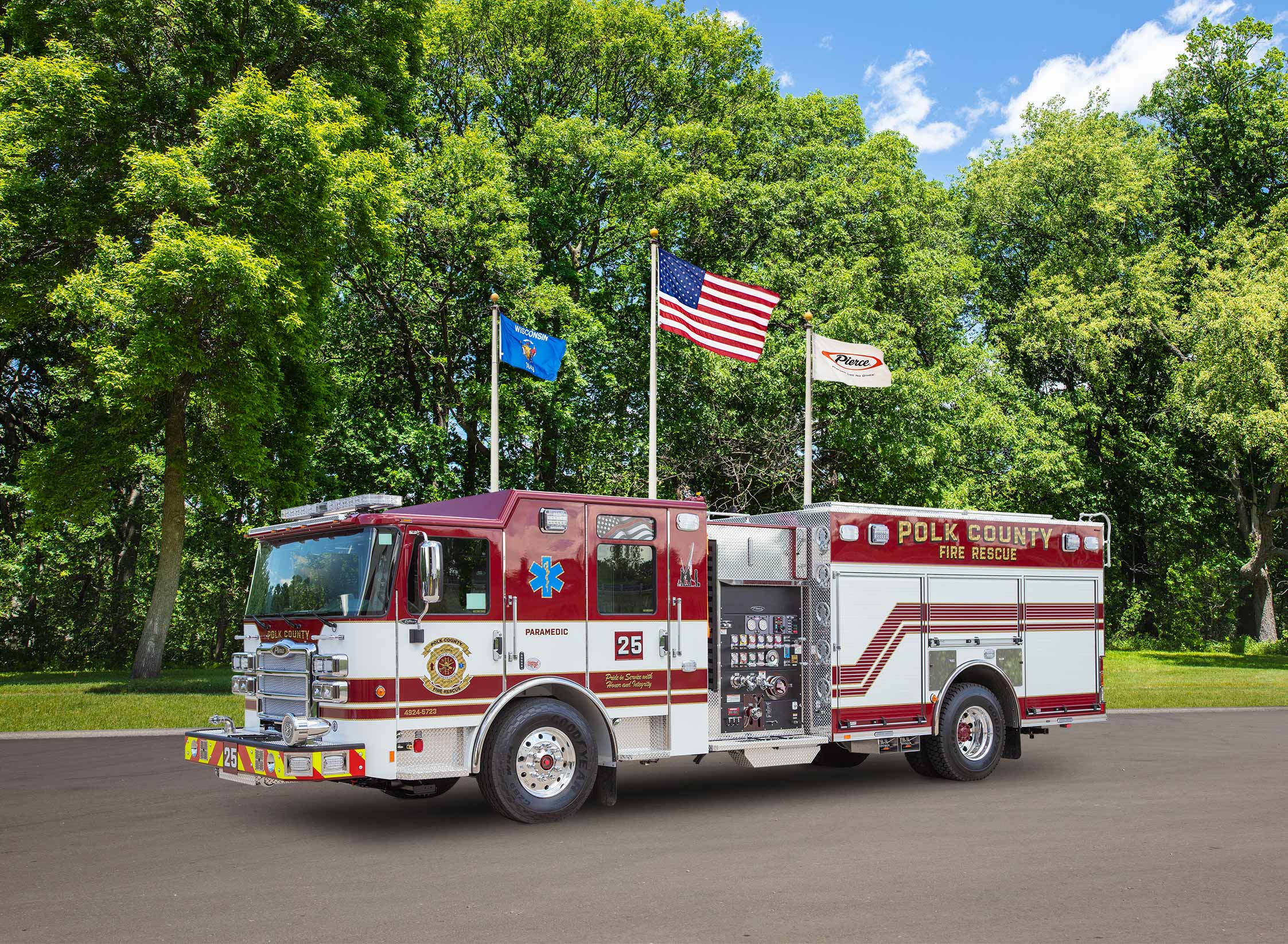 Polk County Fire Rescue - Pumper