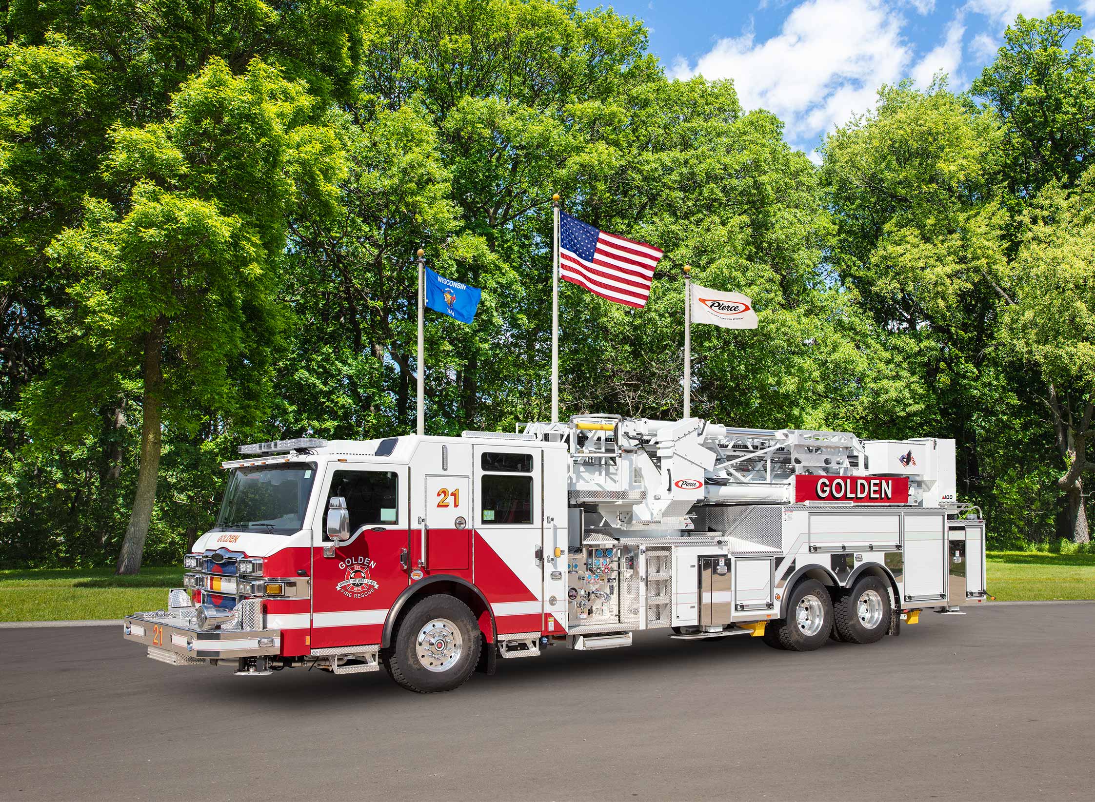 Golden Fire Department - Aerial