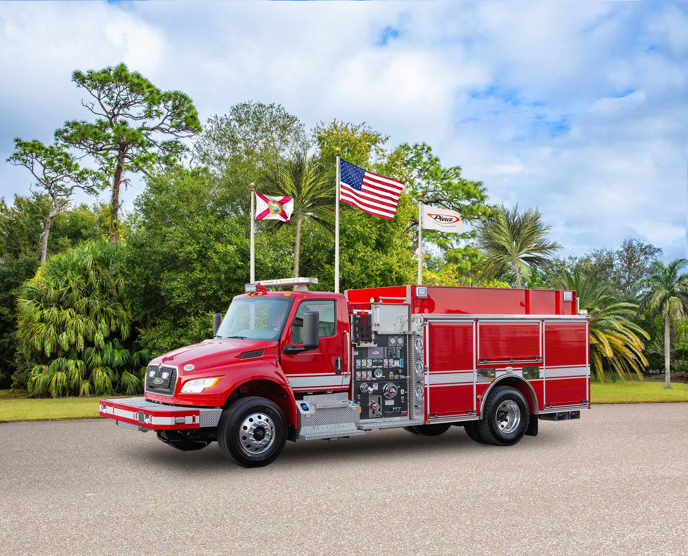 Lansing Volunteer Fire Department - Pumper