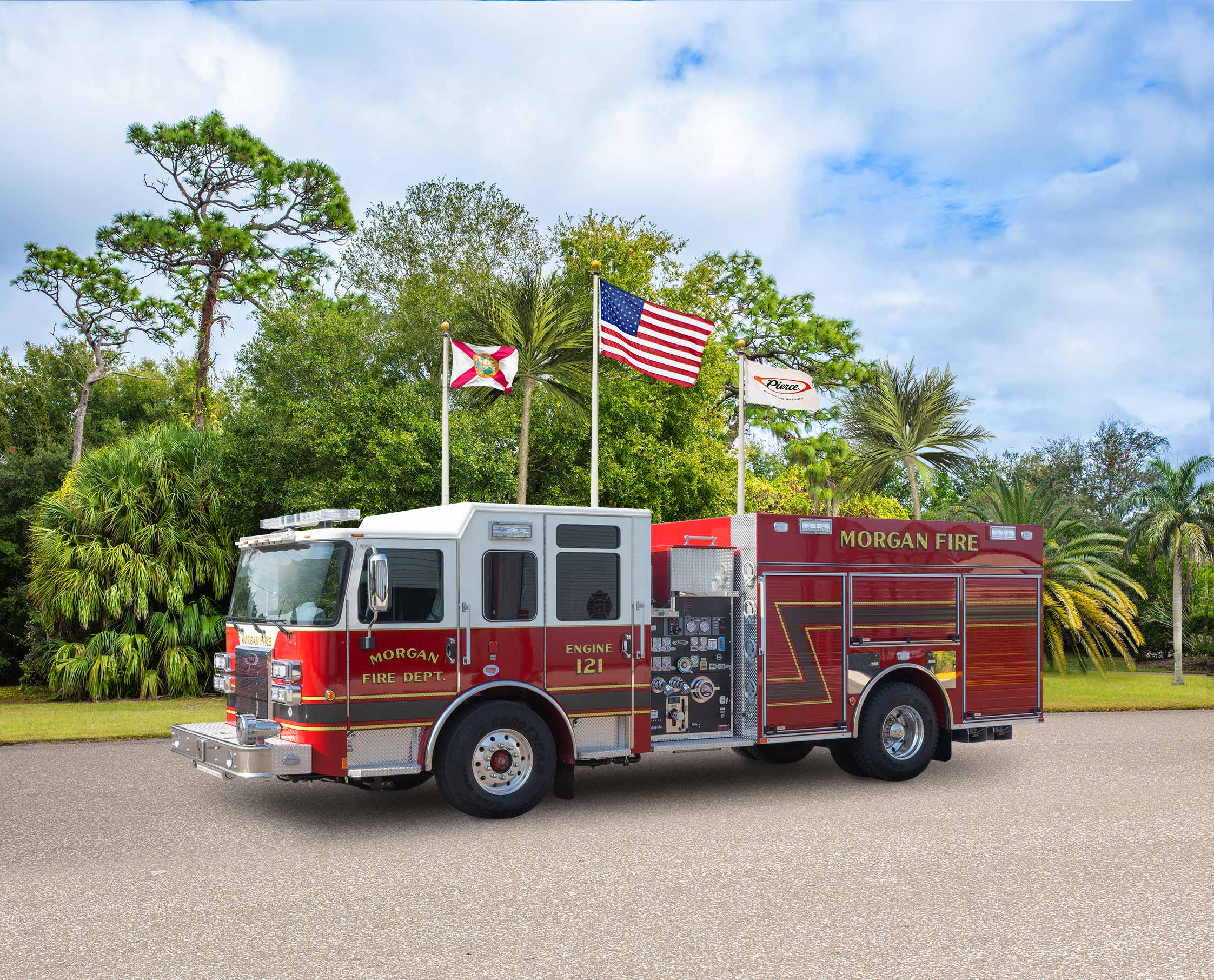 Morgan Volunteer Fire Department - Pumper