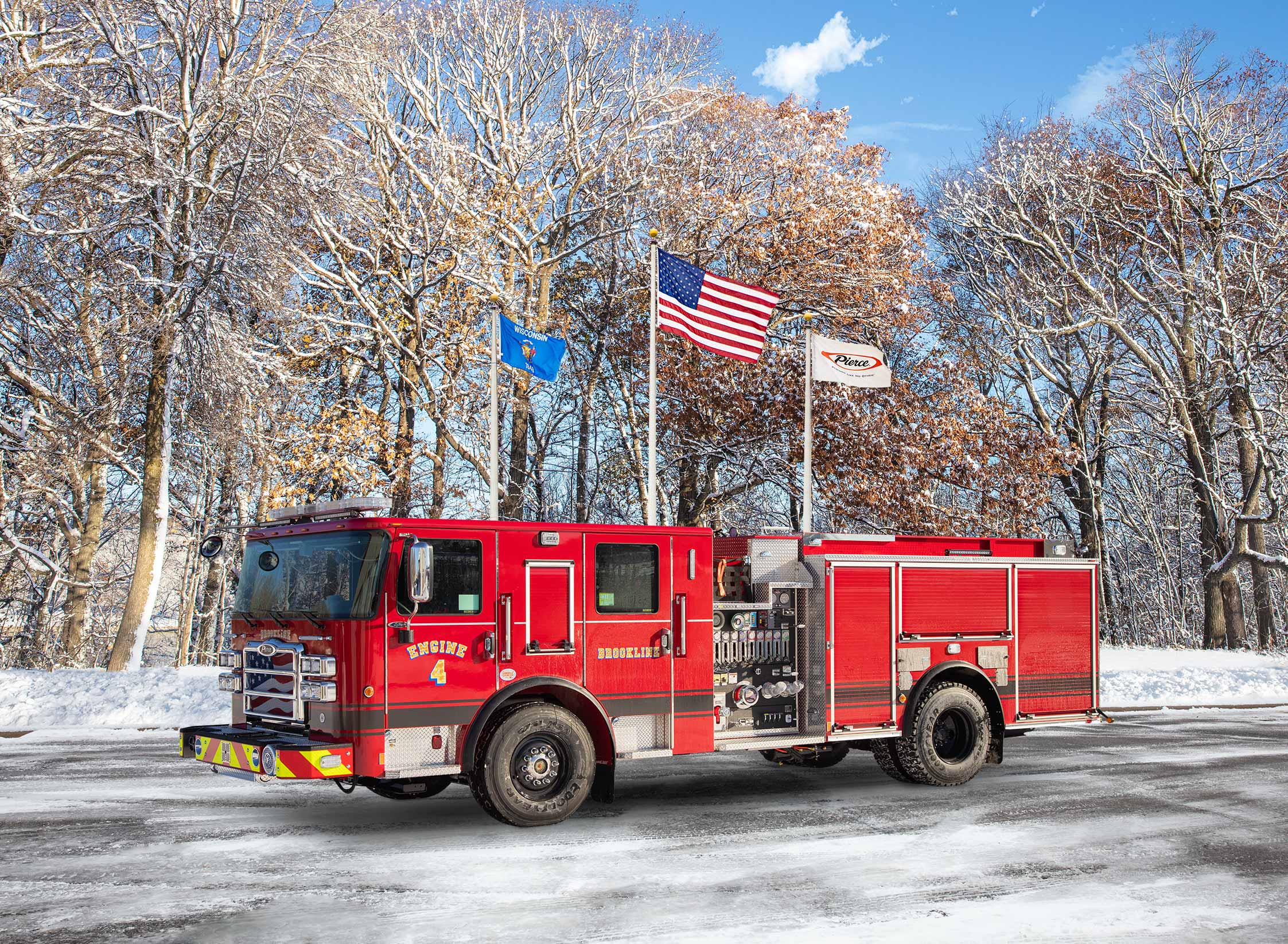 Brookline Fire Department - Pumper