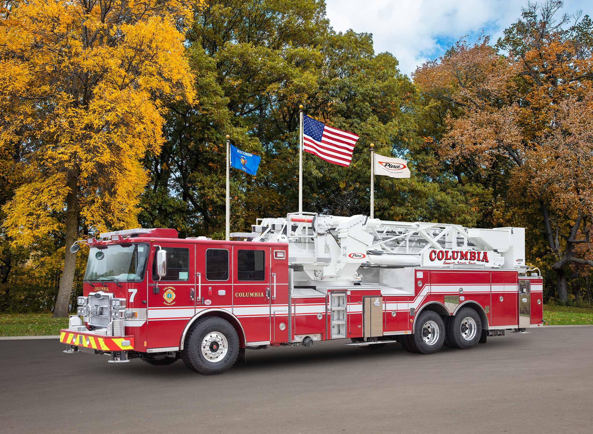 Columbia Fire Department - Aerial