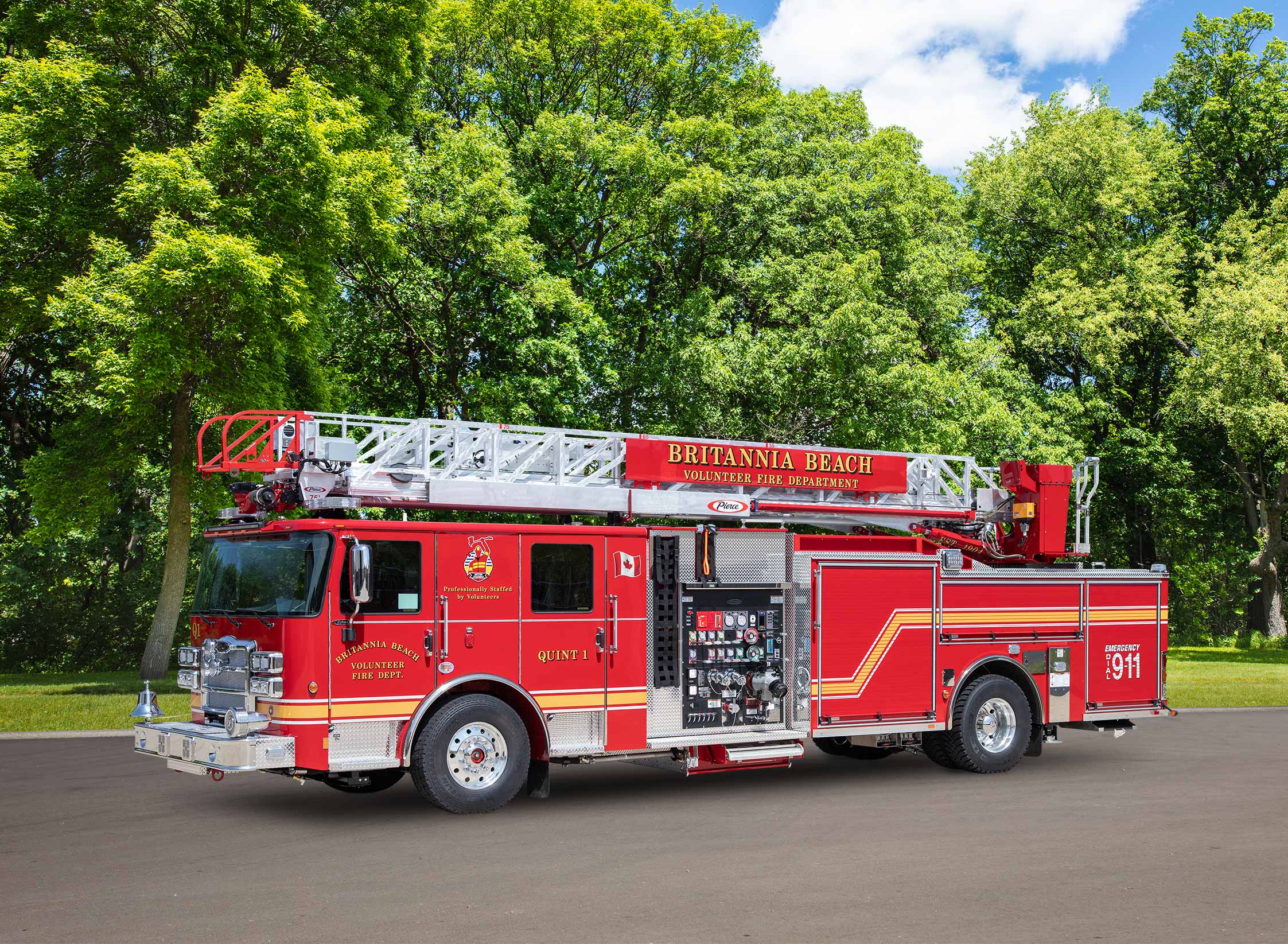 Britannia Beach Volunteer Fire Department - Aerial