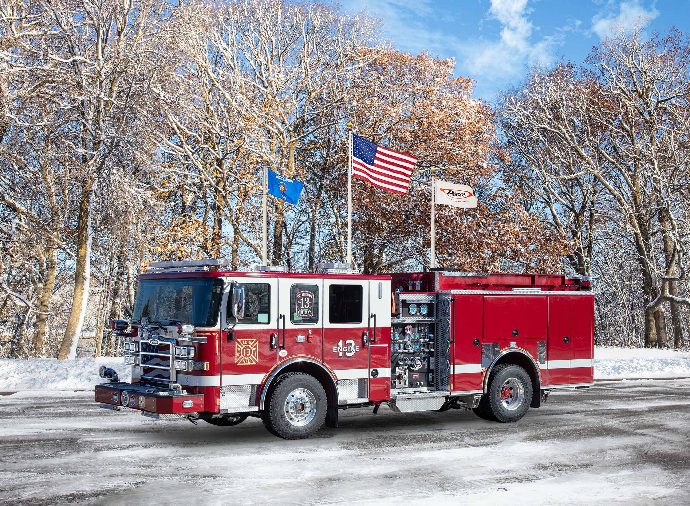 Lois Volunteer Fire Company - Pumper