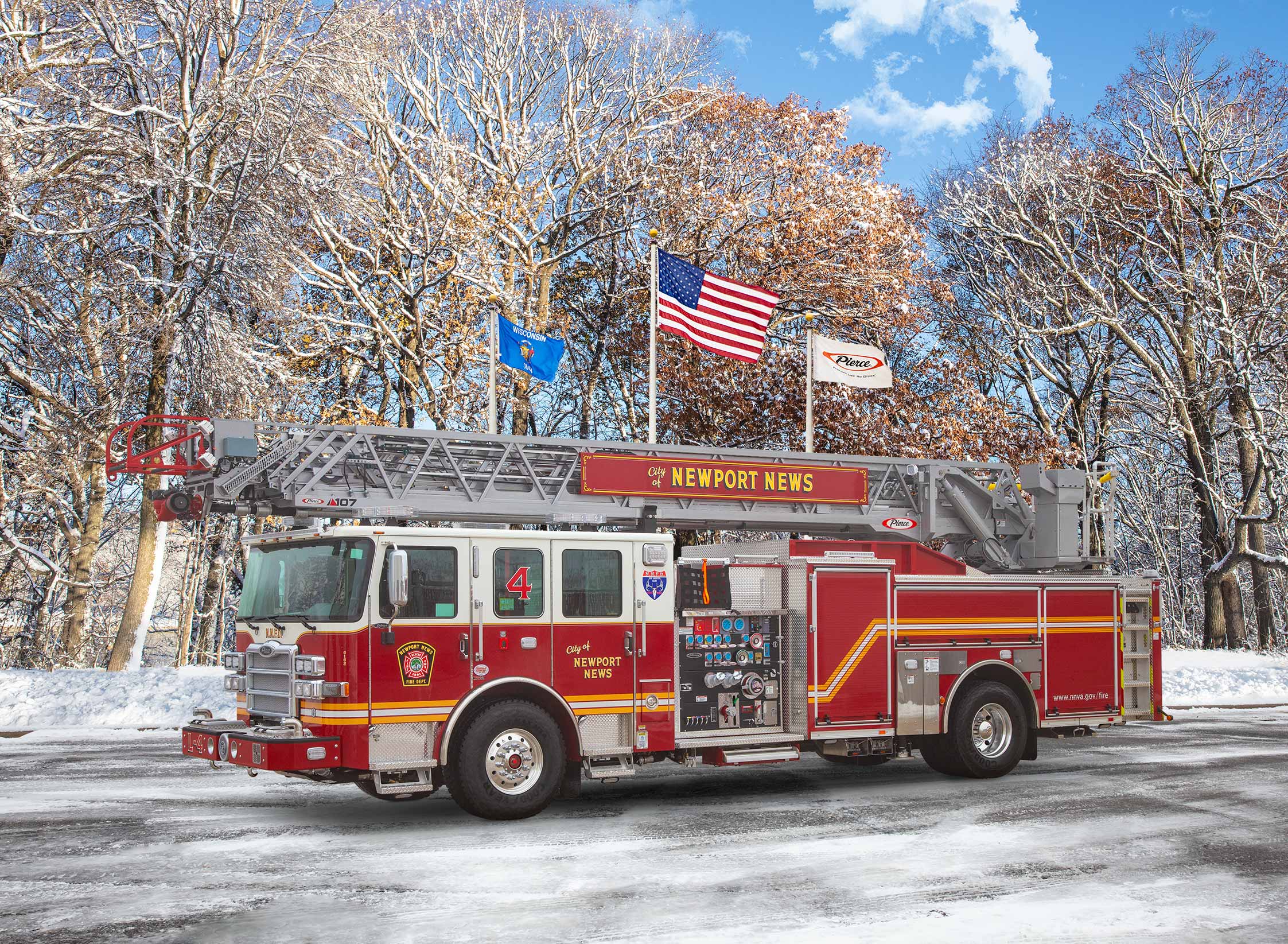 Newport News Fire Department - Aerial