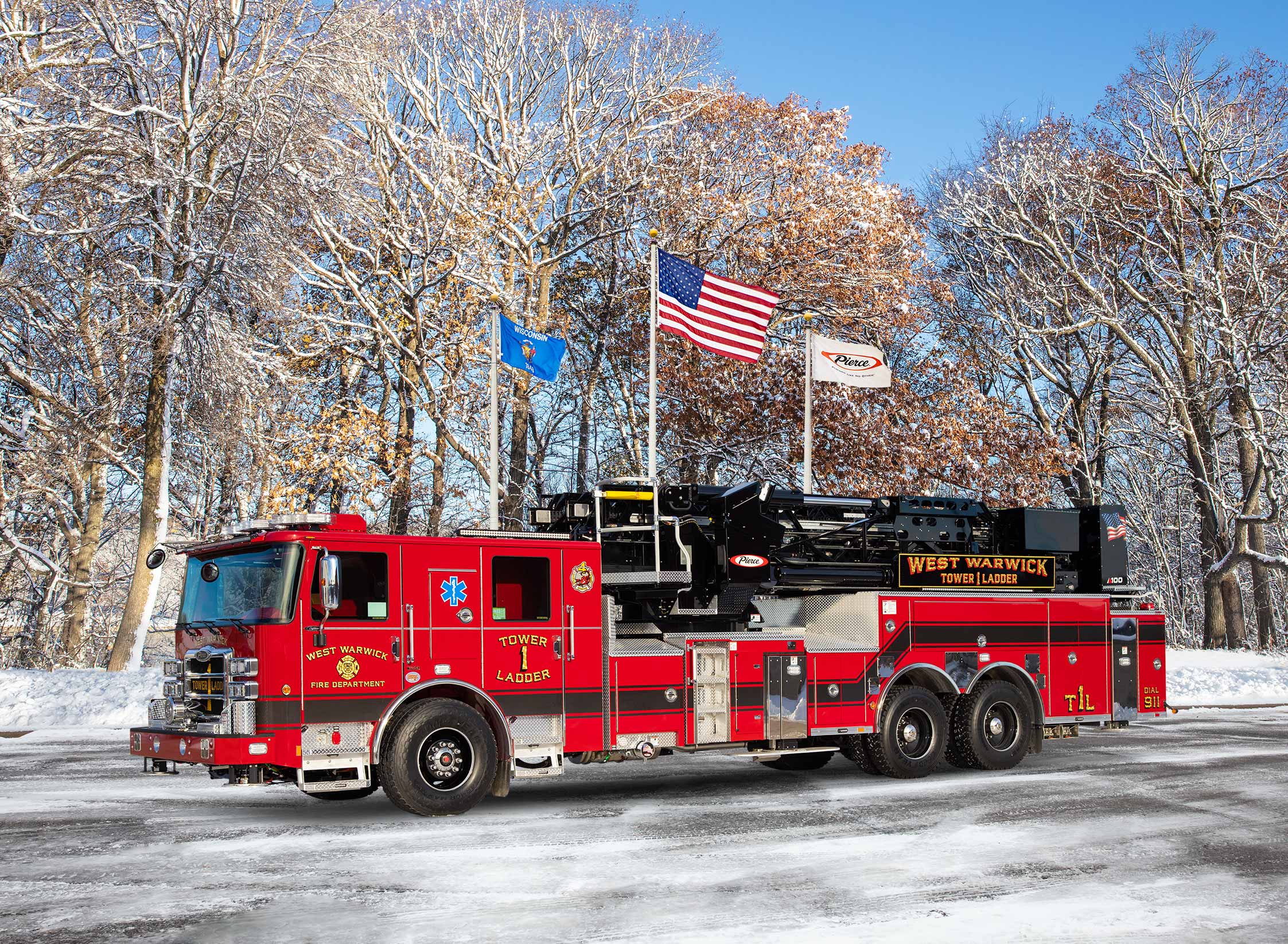 West Warwick Fire Department - Aerial