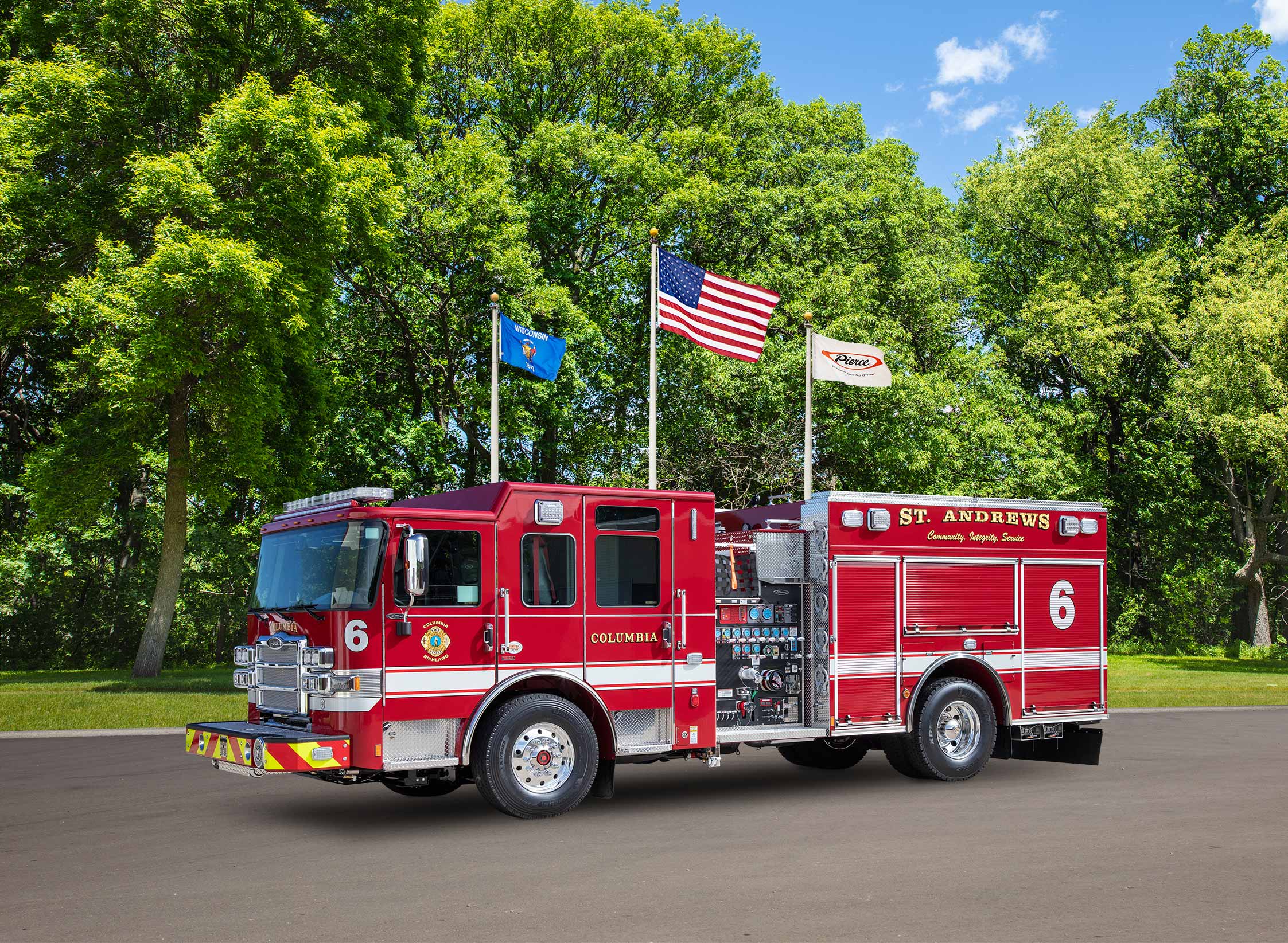 Columbia Fire Department - Pumper