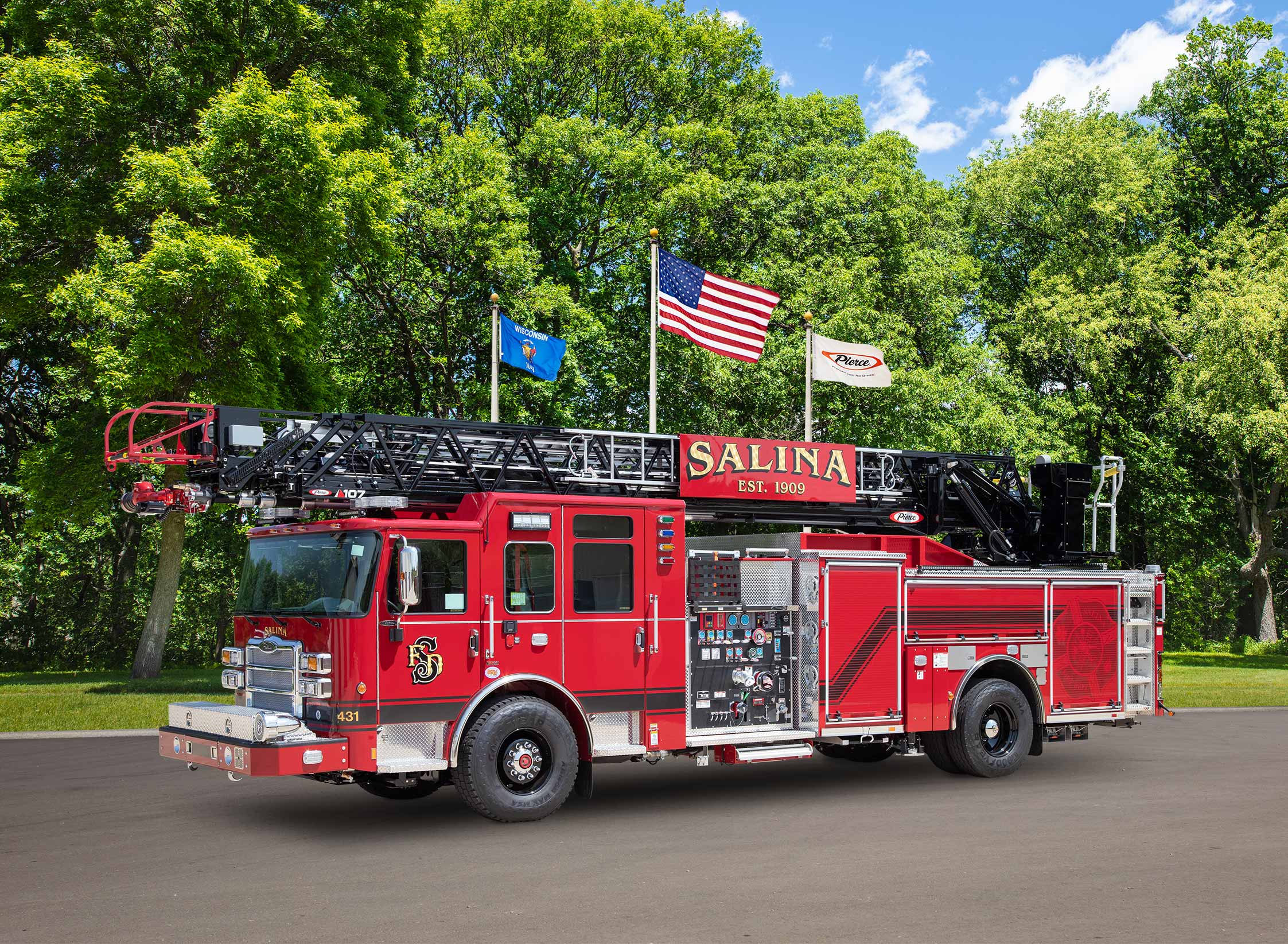 Salina Fire Department - Aerial