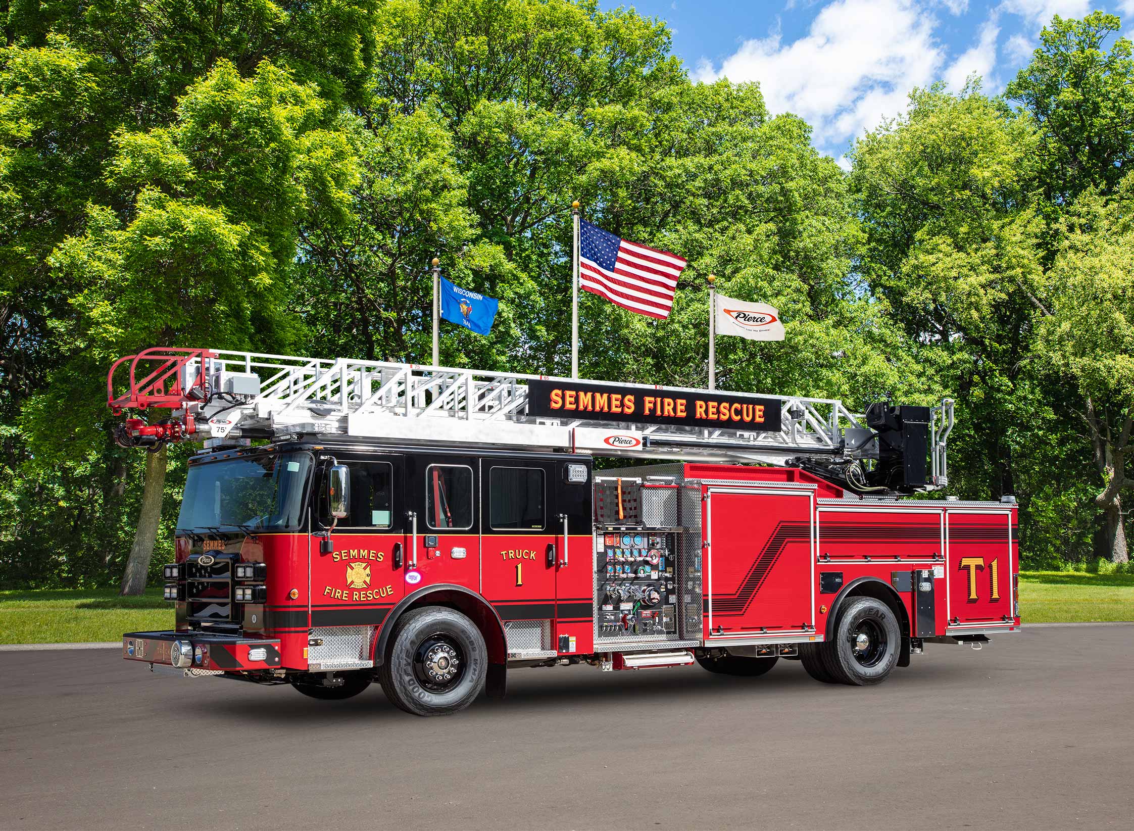 Semmes Fire Rescue - Aerial