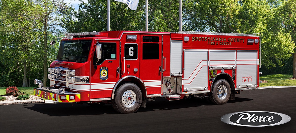 Spotsylvania County Fire, Rescue & Emergency Management Pumper
